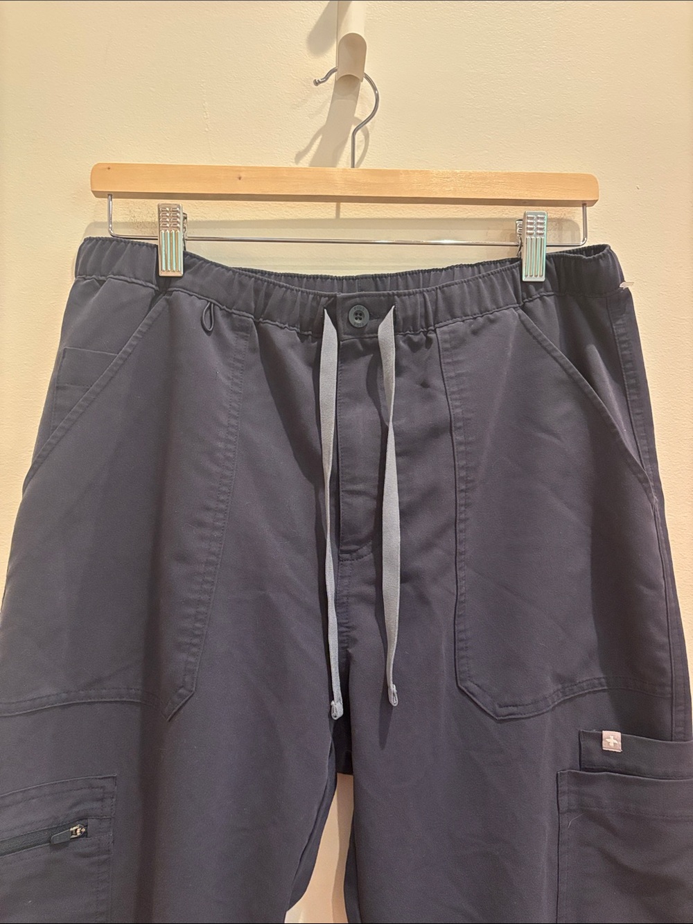 Figs Technical Pants Navy Blue Medium Tall - Picture 2 of 6